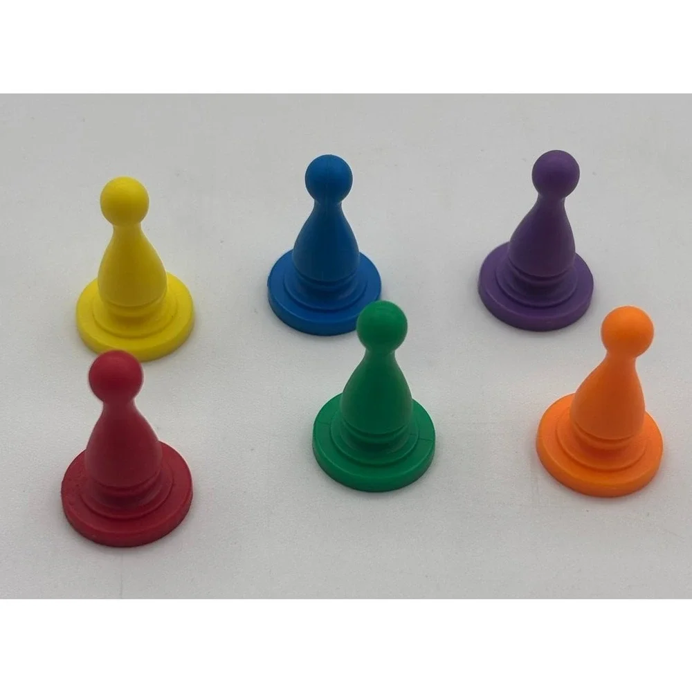 1993 Where In The USA Is‎ Carmen Sandiego 6 Replacement PAWN TOKENS ONLY